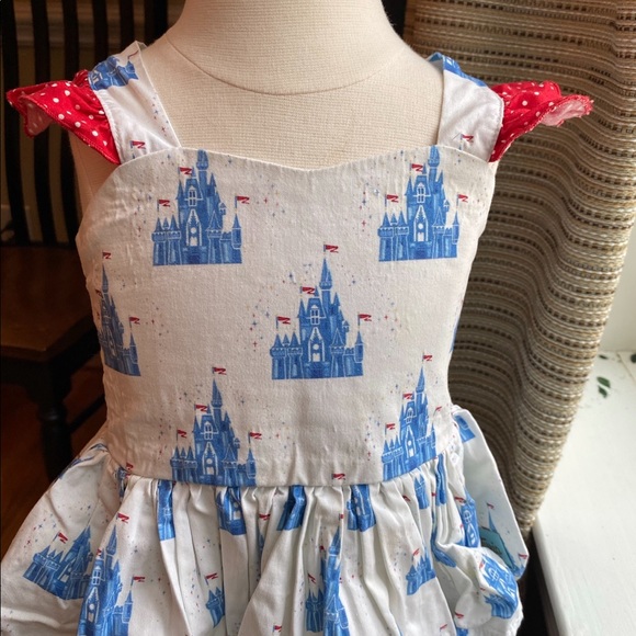 sweet petunia Disney Other - Sweet Petunia Cinderellas castle tunic for Disney